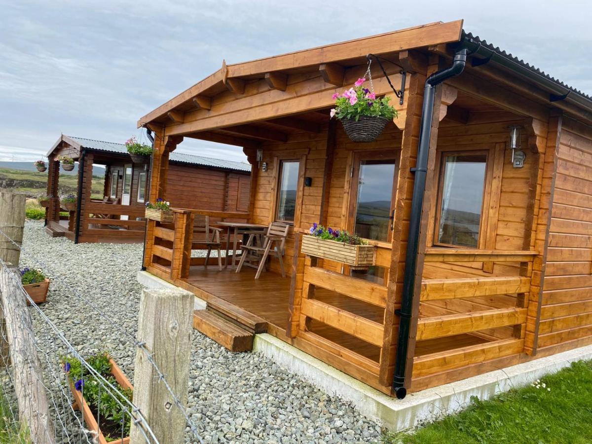 Harlosh Log Cabins 邓韦根 外观 照片