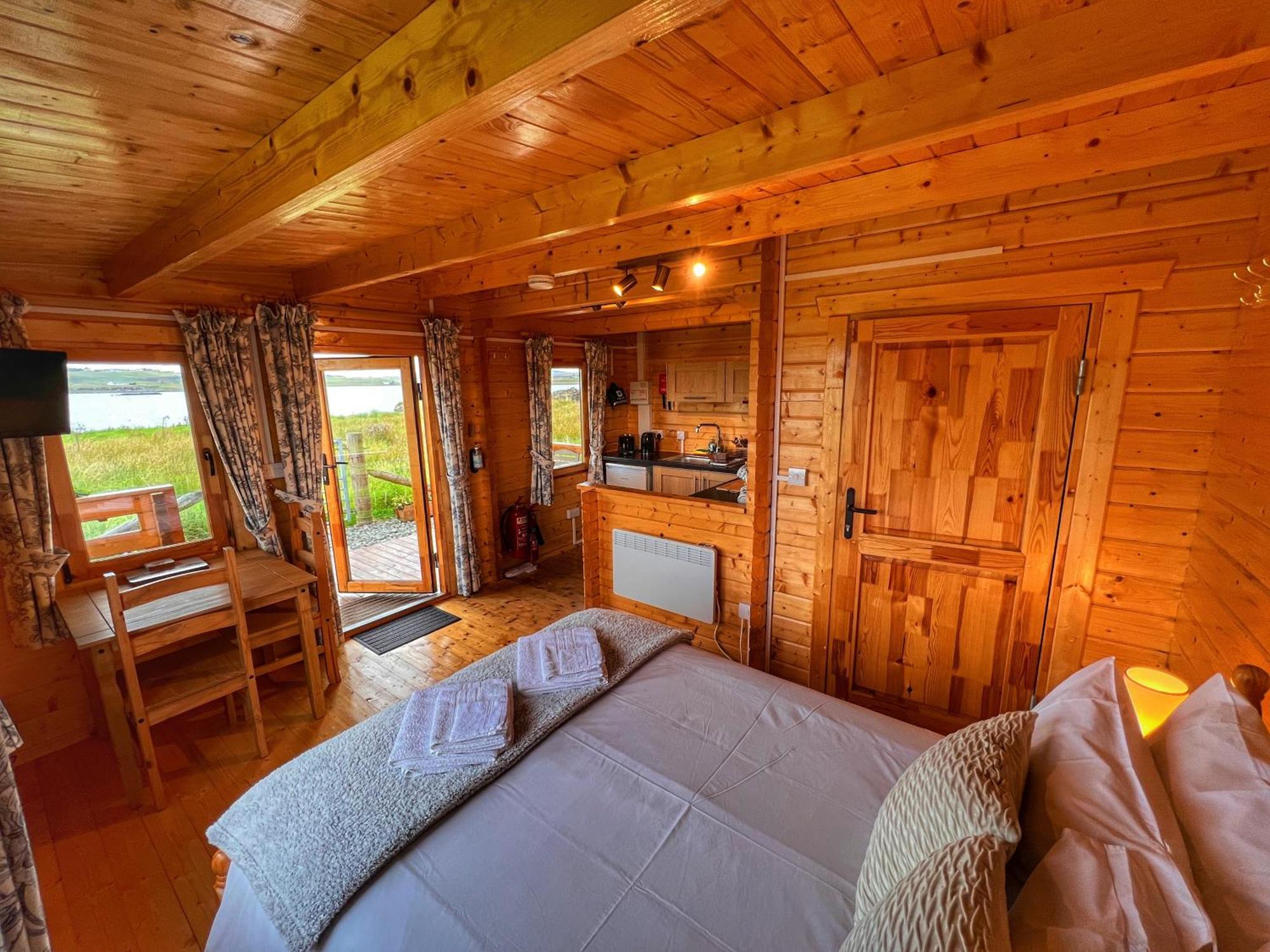Harlosh Log Cabins 邓韦根 客房 照片