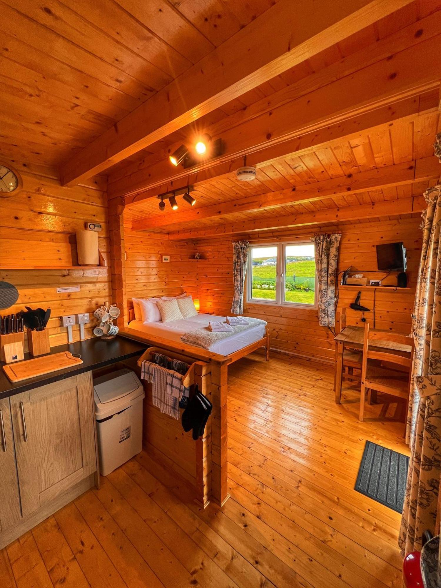 Harlosh Log Cabins 邓韦根 客房 照片